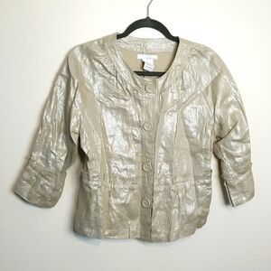 Lucy & Laurel Coat Large Shimmery